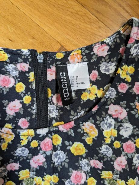 Letné šaty hm veľkosť 36, h&m,36