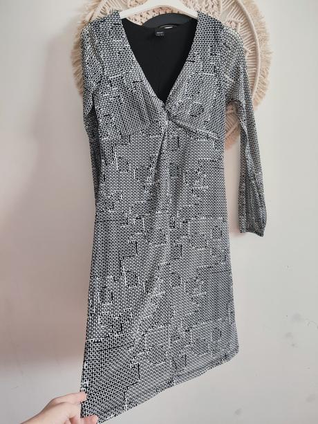 Čiernobiele šaty esprit, esprit,m