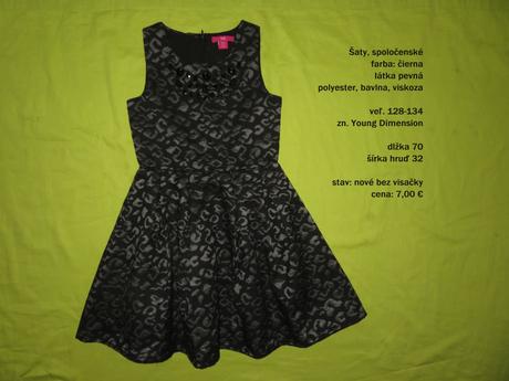 Spoločenské šaty, young dimension,134