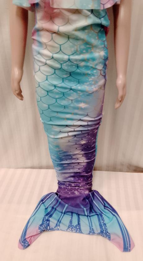 3 set plavecký morská víla viacfarebná, 130 cm, 134