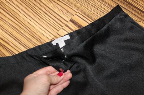 Saténové nohavice h&m v. 40, h&m,40