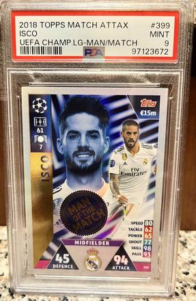 Futbalová karta - isco, 