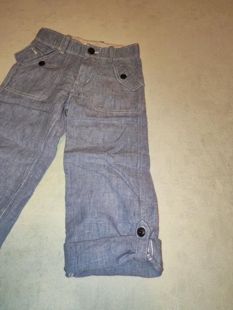 Ľanové nohavice 4-5r., gap,110