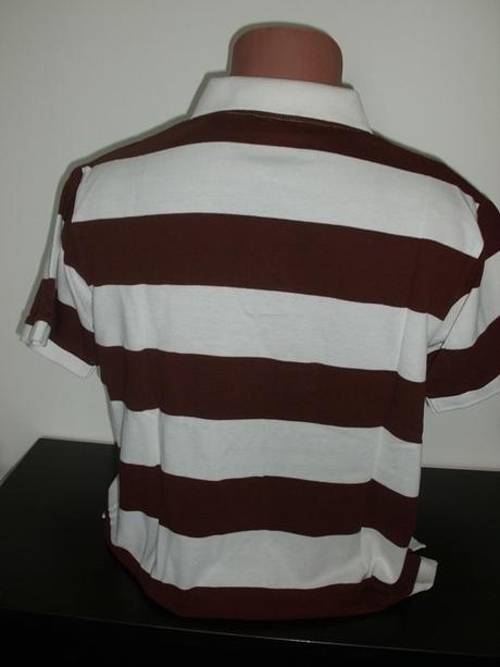 Pánske pásikavé polo tričko john f. gee, veľ. m/l, 48