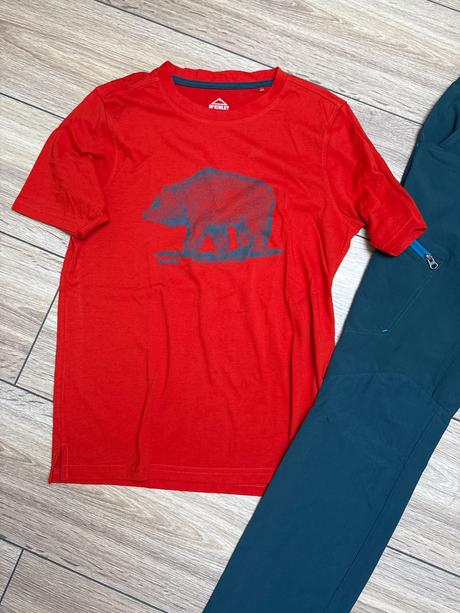 Turistické nohavice + tričko, mckinley,158