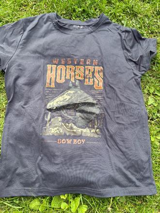 Tričko horses 12-13 rokov, 158