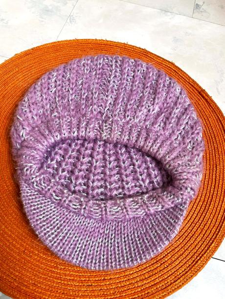 Pletená čiapka so šiltom, m