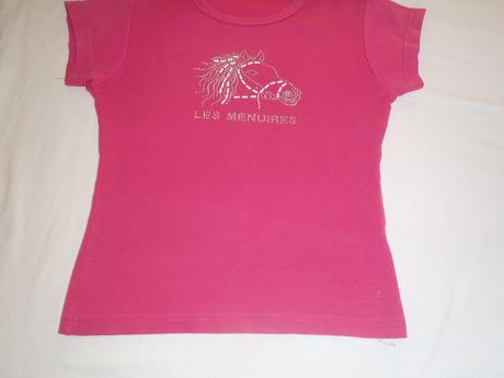 Ružové  tričko, 128