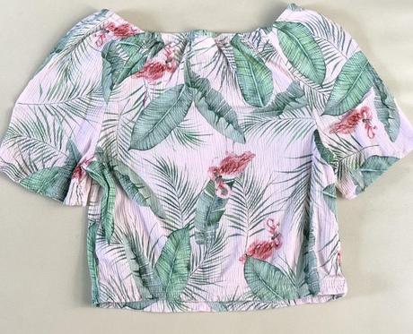 134/140 h&m top,blúzka,9-10 r., h&m,140