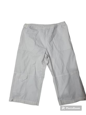 Dámske bavlnené trištvrťáky s gumou v páse, xl