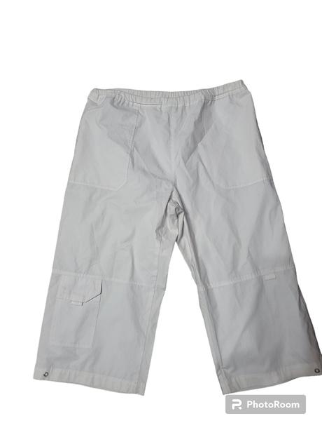 Dámske bavlnené trištvrťáky s gumou v páse, xl