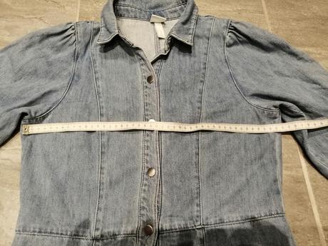 Džínsové šaty ham v38, h&m,38