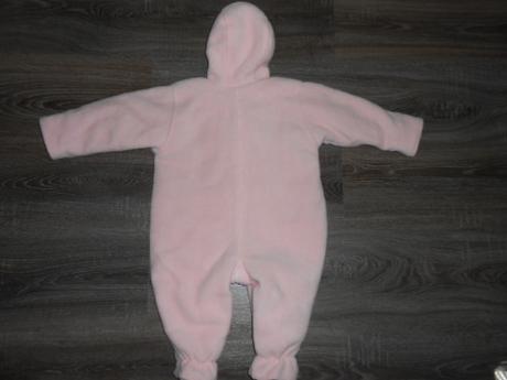 Marks&spencer krasny ružový overal na zimu 3-6 mes, marks & spencer,68