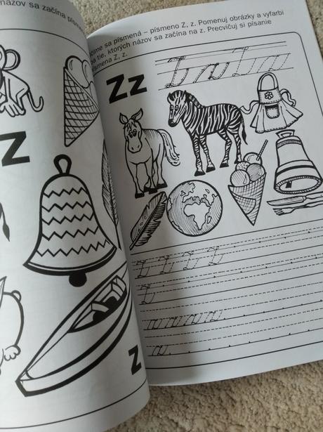 Šikovný predškolák - učíme sa písmenká,