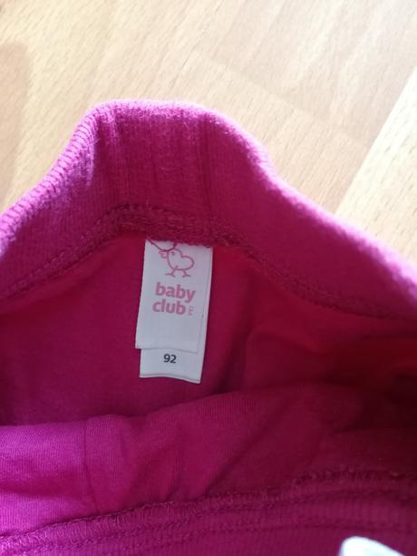 2 kusy podsite nohavice, baby club,92