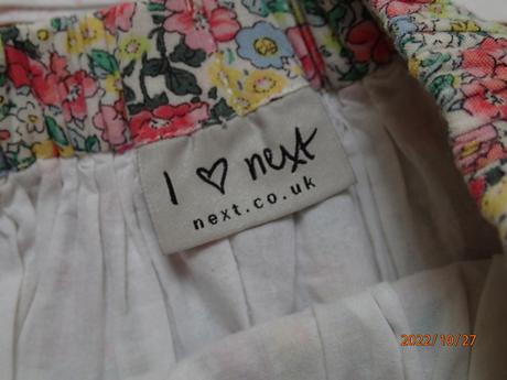 Sukienka next +tričko ff, next,98