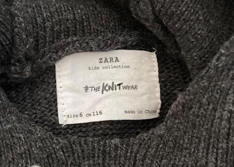 Zara svetrík s kapucňou veľ. 116, zara,116