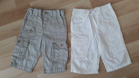 Bavlnene kratasy, tristvrtaky v. 122 c&a 2ks, c&a,122