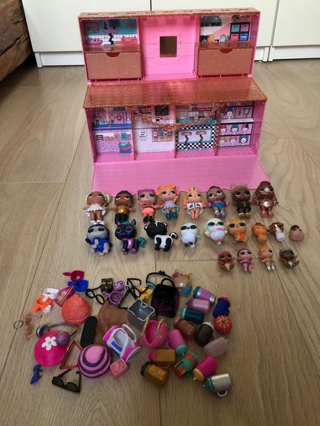 L.o.l domcek, babiky a prislusenstvo, 