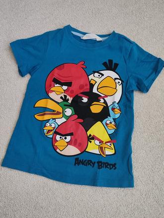 Angry birds tričko, h&m,98