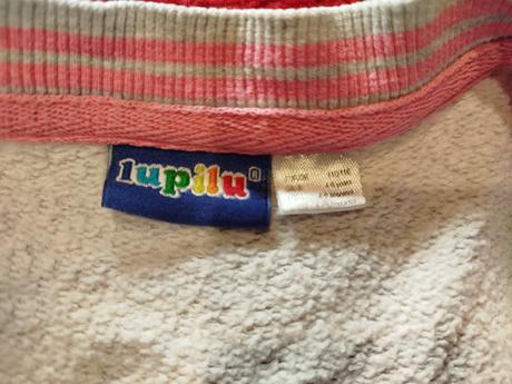 Šedá mikinka, lupilu,110