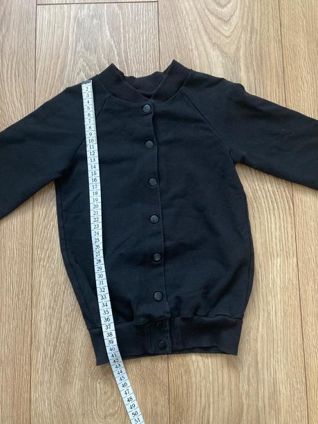 Handmade rastúca mikina typu bomberka, 98