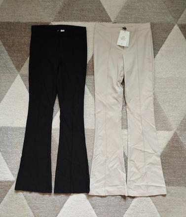Zvonové nohavice h&m 2ks - nové, h&m,32