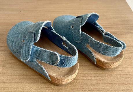 Rifľové sandale, h&m,22