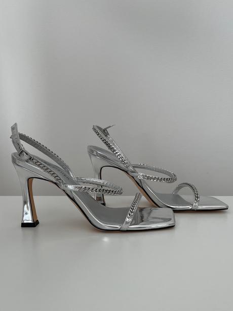 Marc fisher slingback sandále s hranatou špičkou, 37