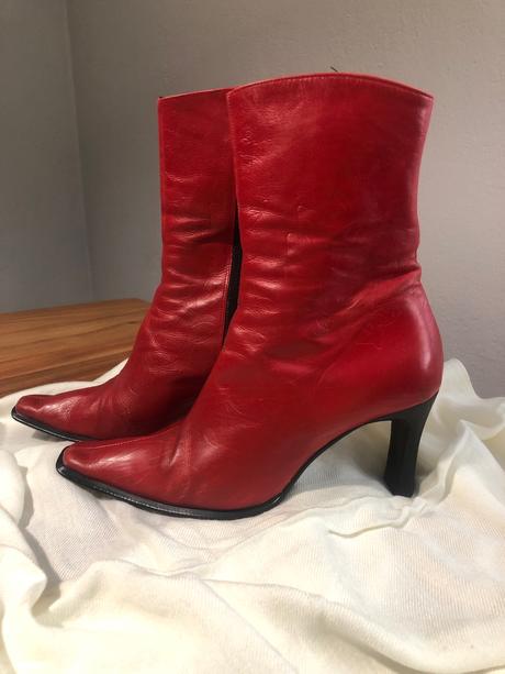 Kožené čižmičky., 37