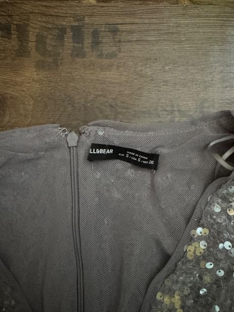 Flitrované šaty pull & bear, pull&bear,s