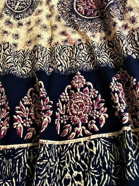 Zavinovacia indická sukňa, xl