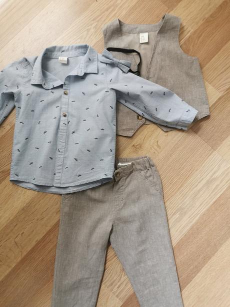Ľanový set, h&m,92