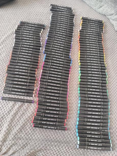 Alkoholové obojstranné fixky 120ks, 