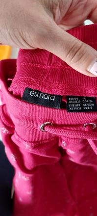 Tepláky na doma s vianočným motívom, esmara,xs