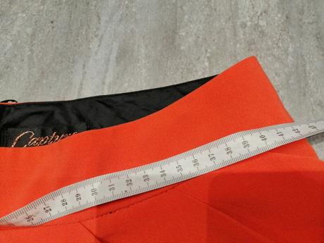 Oranžová sukňa capture v40, uk12, 40