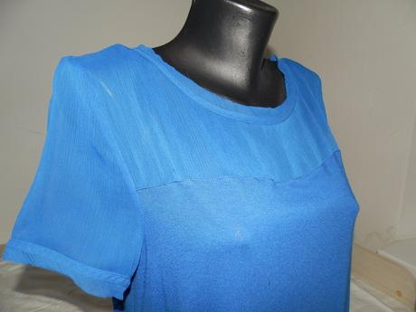 Moderný top l so zipsom, h&m,l