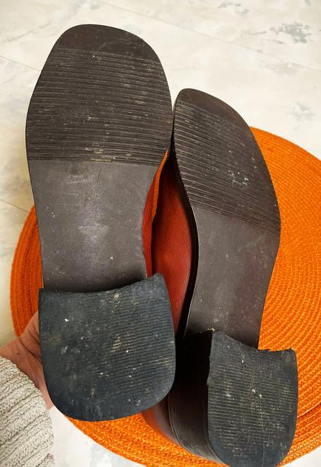 Kožené poltopánky/lodičky, 38