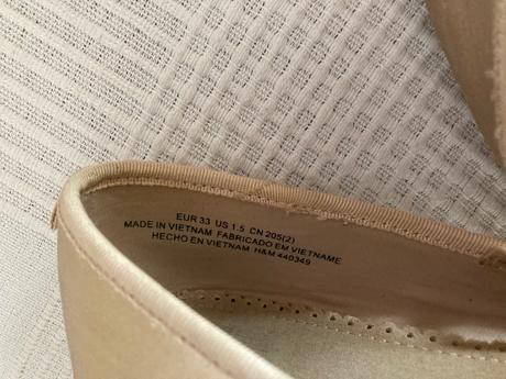 Medené baleríny h&m, h&m,33