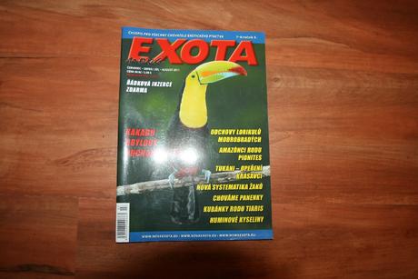 Chovatelská časopis exota , papagaje,