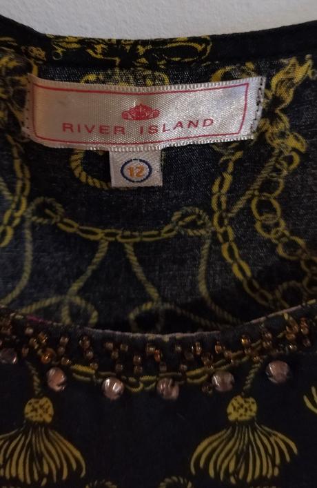 Blúzka bez rukávov, river island,l