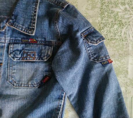 Prechodná riflová bundička, east star, 110-116 cm, 116