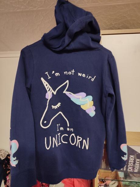Mikina unicorn, reserved,158
