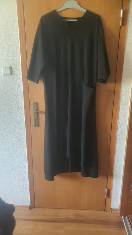Čierne dlhé šaty, xl