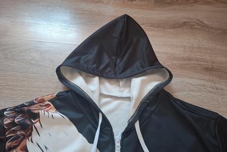 Nová tenšia pánska mikina xl s orlom, xl