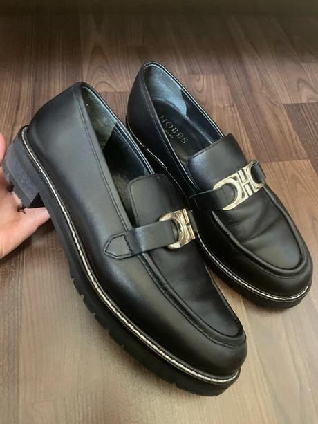 Hobbs london kožené mokasíny, 38