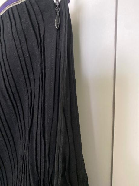 Elastická jemne plisovaná sukňa, l