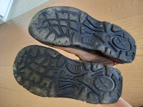 Turistické kožené topánky zn.tripos, v.29, tripos,29