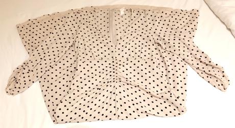 Dlhé bodkované šaty, h&m,36