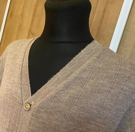 Pleta - retro pánsky sveter / kardigan, l